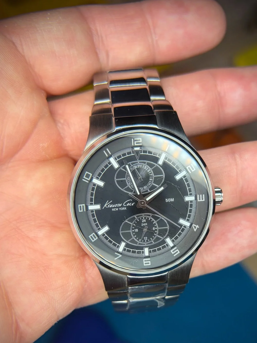 Kenneth Cole New York Stainless Steel Watch – Original Tag (NWOT/Flaws)